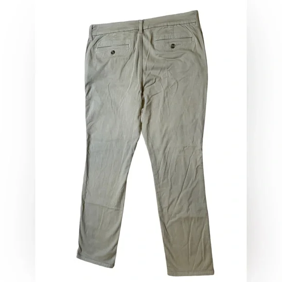 American Eagle Women's Beige Khaki Super Stretch Skinny Pants Size 16 Regular - Picture 6 of 8